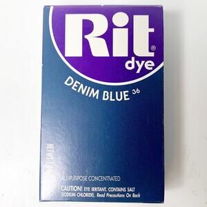 Rit Dye All Purpose Powder Denim Blue #36 1-1/8 Oz
